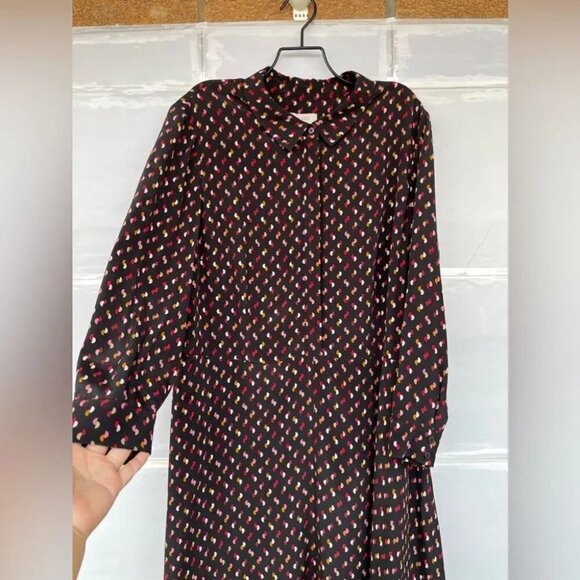 HOBBS LONDON Alex Midi Dress size 12 - Picture 4 of 16